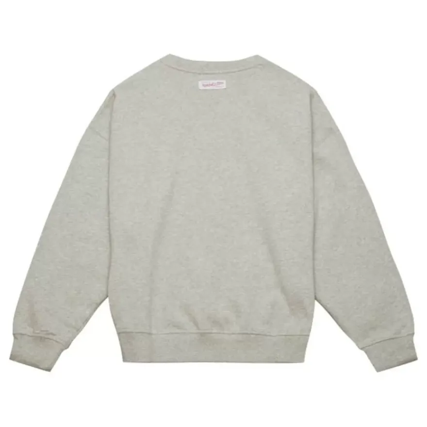 Mitchell & Ness Hoodies & Sweatshirts-Women'S Logo Lightweight Crew 3.0 University Of Georgia