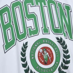 Mitchell & Ness Hoodies & Sweatshirts-Womens Logo Lt Crew 2.0 Boston Celtics