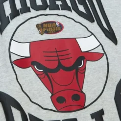 Mitchell & Ness Hoodies & Sweatshirts-Women'S Logo Lt Crew 3.0 Chicago Bulls