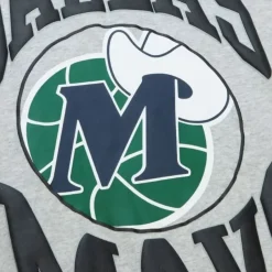Mitchell & Ness Hoodies & Sweatshirts-Women'S Logo Lt Crew 3.0 Dallas Mavericks