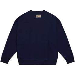 Mitchell & Ness Hoodies & Sweatshirts-Womens Logo Lt Crew 2.0 Golden State Warriors