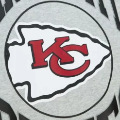 Mitchell & Ness Hoodies & Sweatshirts-Women'S Logo Lt Crew 3.0 Kansas City Chiefs