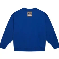 Mitchell & Ness Hoodies & Sweatshirts-Womens Logo Lt Crew 2.0 Los Angeles Dodgers