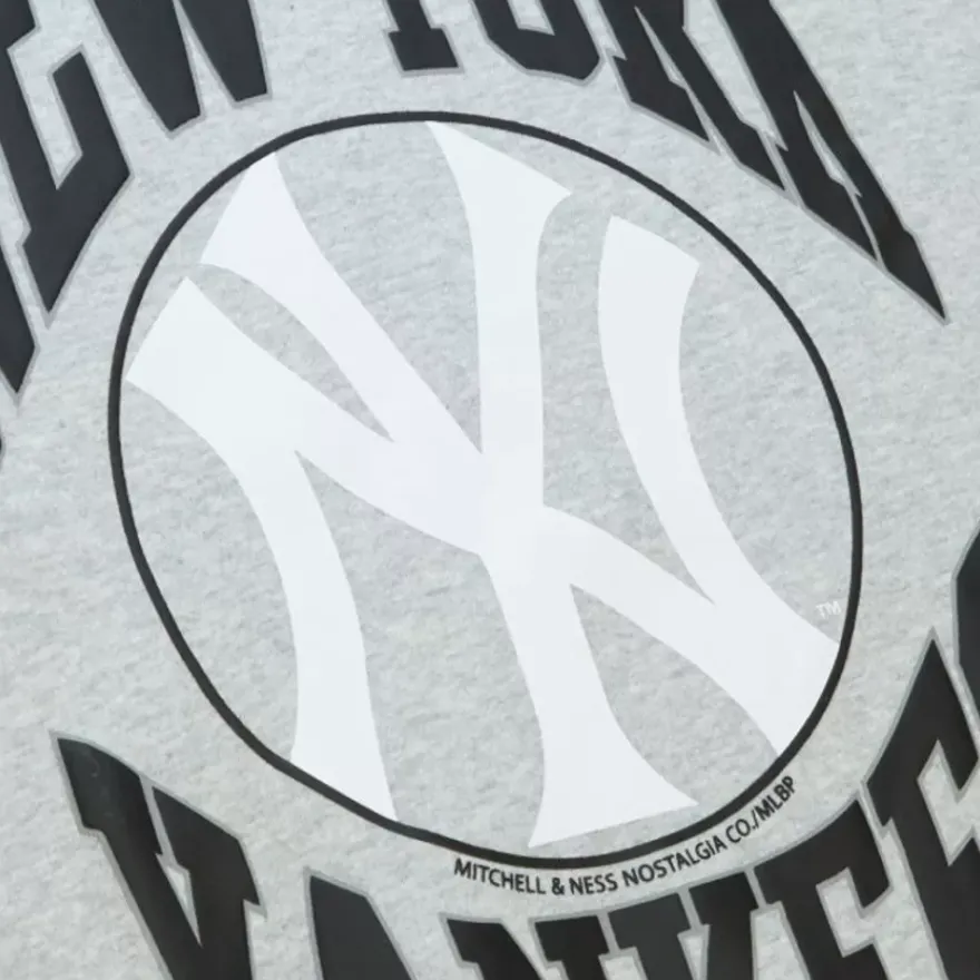 Mitchell & Ness Hoodies & Sweatshirts-Women'S Logo Lt Crew 3.0 New York Yankees