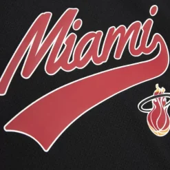 Mitchell & Ness T-Shirts & Tops-Women'S Mesh Crop Tank Miami Heat