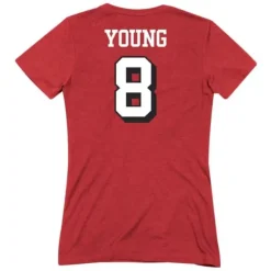 Mitchell & Ness T-Shirts & Tops-Womens Name & Number Tee San Francisco 49Ers Steve Young