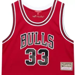 Mitchell & Ness T-Shirts & Tops-Womens N&N Crop Tank Chicago Bulls 1997 Scottie Pippen