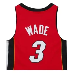 Mitchell & Ness T-Shirts & Tops-Womens N&N Crop Tank Miami Heat 2005 Dwyane Wade