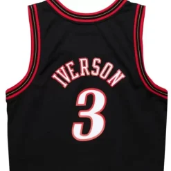 Mitchell & Ness T-Shirts & Tops-Womens N&N Crop Tank Philadelphia 76Ers 2000 Allen Iverson