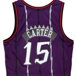 Mitchell & Ness T-Shirts & Tops-Womens N&N Crop Tank Toronto Raptors 1998 Vince Carter