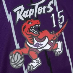 Mitchell & Ness T-Shirts & Tops-Womens N&N Crop Tank Toronto Raptors 1998 Vince Carter