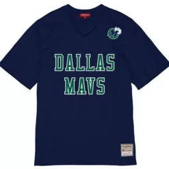 Mitchell & Ness T-Shirts & Tops-Womens N&N Fashion Top Dallas Mavericks Dirk Nowitzki