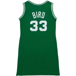 Mitchell & Ness T-Shirts & Tops-Womens N&N Jersey Dress Boston Celtics 1985 Larry Bird