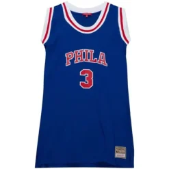Mitchell & Ness T-Shirts & Tops-Womens N&N Jersey Dress Philadelphia 76Ers 1996 Allen Iverson