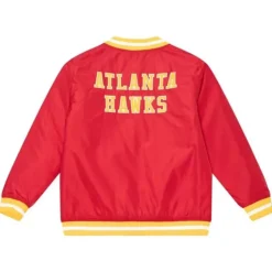 Mitchell & Ness Jackets & Outerwear-Womens Puffer Jacket Atlanta Hawks