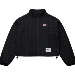 Mitchell & Ness Jackets & Outerwear-Womens Quilted Puffer Jacket Kansas City Chiefs