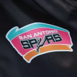 Mitchell & Ness Jackets & Outerwear-Women'S Raglan Satin Jacket San Antonio Spurs