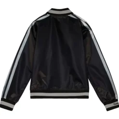 Mitchell & Ness Jackets & Outerwear-Women'S Raglan Satin Jacket Oakland Raiders