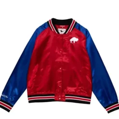 Mitchell & Ness Jackets & Outerwear-Women'S Satin Jacket 2.0 Buffalo Bills