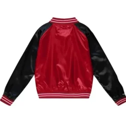 Mitchell & Ness Jackets & Outerwear-Womens Satin Jacket 2.0 Chicago Bulls