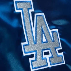 Mitchell & Ness Jackets & Outerwear-Womens Satin Jacket 2.0 Los Angeles Dodgers
