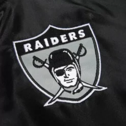 Mitchell & Ness Jackets & Outerwear-Women'S Satin Jacket 2.0 Oakland Raiders