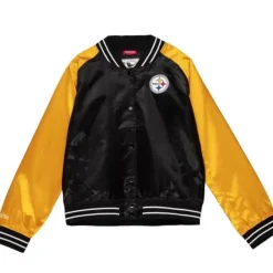 Mitchell & Ness Jackets & Outerwear-Women'S Satin Jacket 2.0 Pittsburgh Steelers