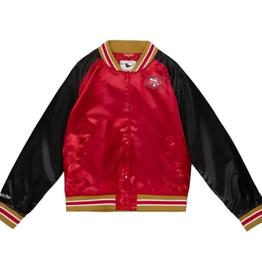 Mitchell & Ness Jackets & Outerwear-Women'S Satin Jacket 2.0 San Francisco 49Ers