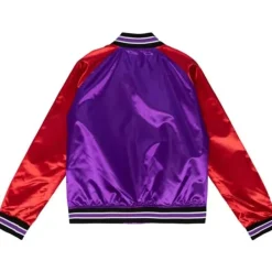 Mitchell & Ness Jackets & Outerwear-Women'S Satin Jacket 2.0 Toronto Raptors