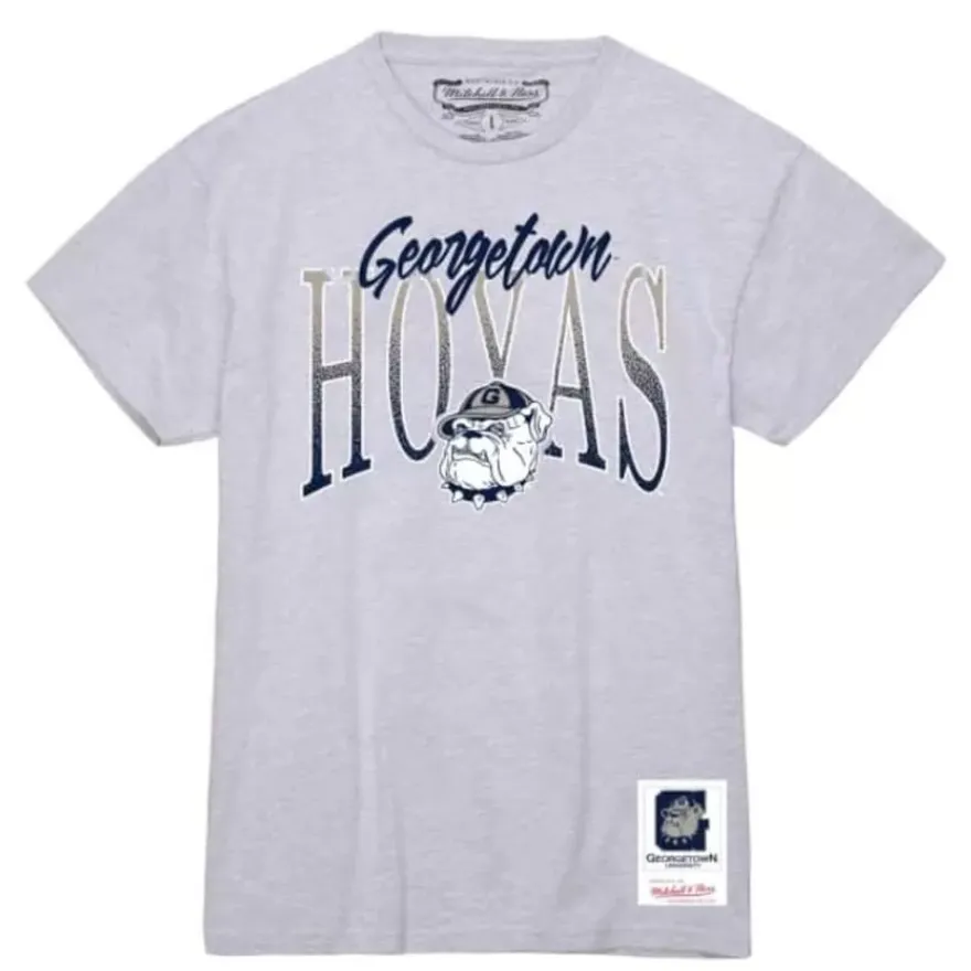 Mitchell & Ness T-Shirts & Tops-Women'S Script Arc Tee Georgetown University