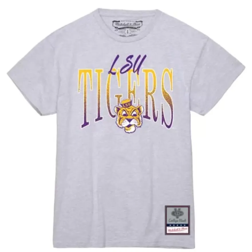 Mitchell & Ness T-Shirts & Tops-Women'S Script Arc Tee Louisiana State University