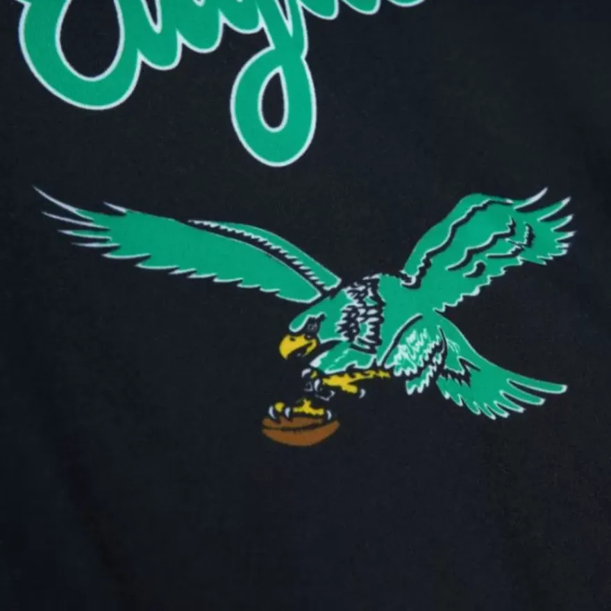 Mitchell & Ness T-Shirts & Tops-Women'S Ss Button Crop Philadelphia Eagles