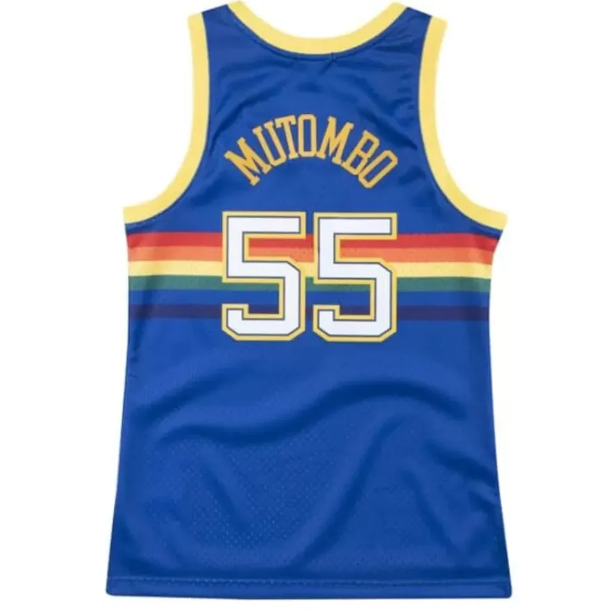 Mitchell & Ness Nba Swingman-Women'S Swingman Jersey Denver Nuggets 1991-92 Dikembe Mutombo