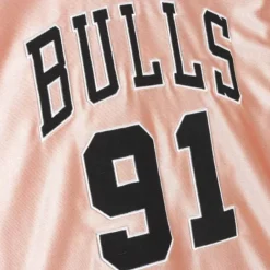 Mitchell & Ness Nba Swingman-Womens 75Th Anniversary Rose Gold Swingman Dennis Rodman Chicago Bulls 1997-98 Jersey