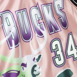 Mitchell & Ness Nba Swingman-Womens 75Th Anniversary Rose Gold Swingman Ray Allen Milwaukee Bucks 1996-97 Jersey