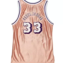 Mitchell & Ness Nba Swingman-Women'S 75Th Rose Gold Swingman Kareem Abdul-Jabbar Los Angeles Lakers 1983 Jersey