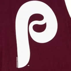 Mitchell & Ness T-Shirts & Tops-Womens Tonal Logo Story Tank Philadelphia Phillies