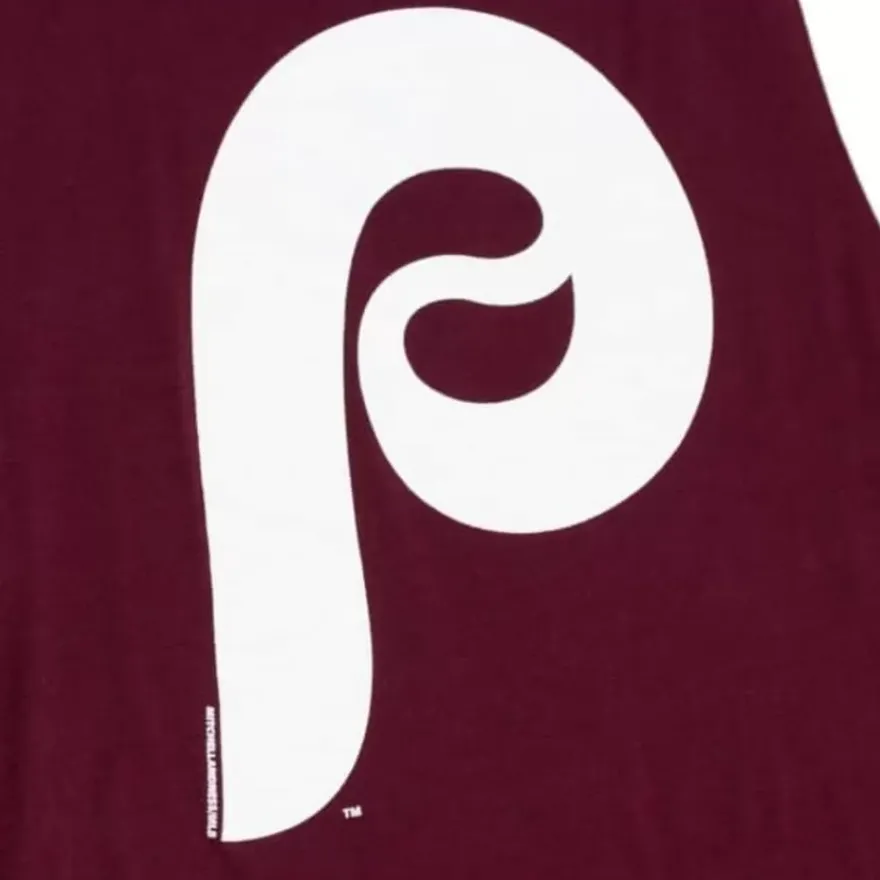 Mitchell & Ness T-Shirts & Tops-Womens Tonal Logo Story Tank Philadelphia Phillies
