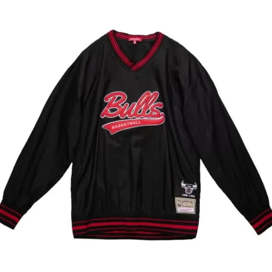Mitchell & Ness T-Shirts & Tops-Women'S V-Neck Pullover Chicago Bulls