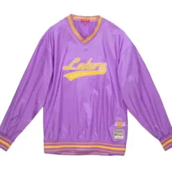 Mitchell & Ness T-Shirts & Tops-Women'S V-Neck Pullover Los Angeles Lakers