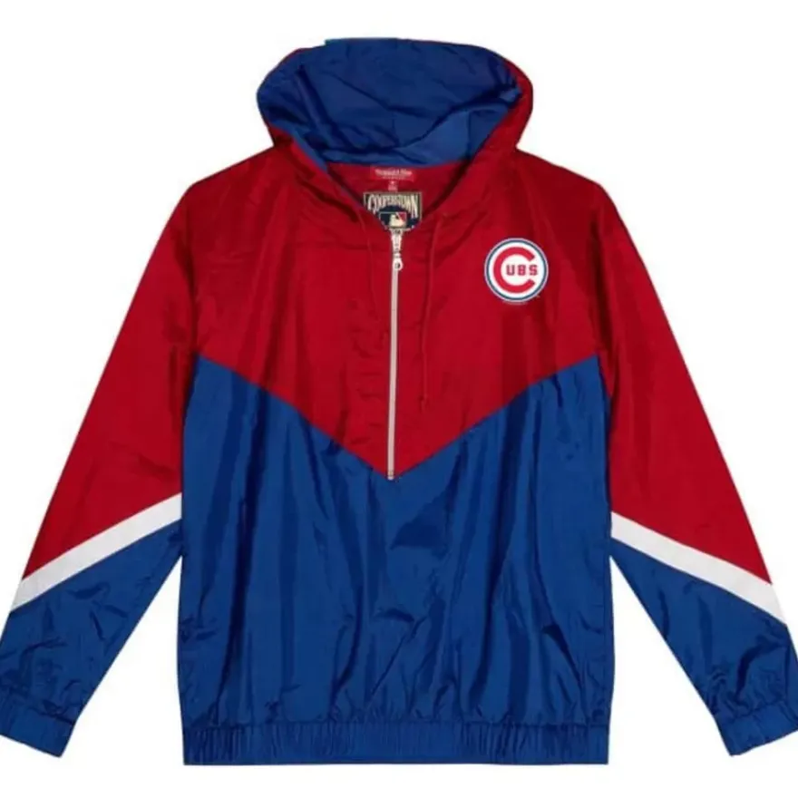 Mitchell & Ness Jackets & Outerwear-Womens Windbreaker 3.0 Chicago Cubs
