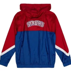 Mitchell & Ness Jackets & Outerwear-Womens Windbreaker 3.0 Philadelphia 76Ers