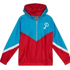 Mitchell & Ness Jackets & Outerwear-Womens Windbreaker 3.0 Philadelphia Phillies