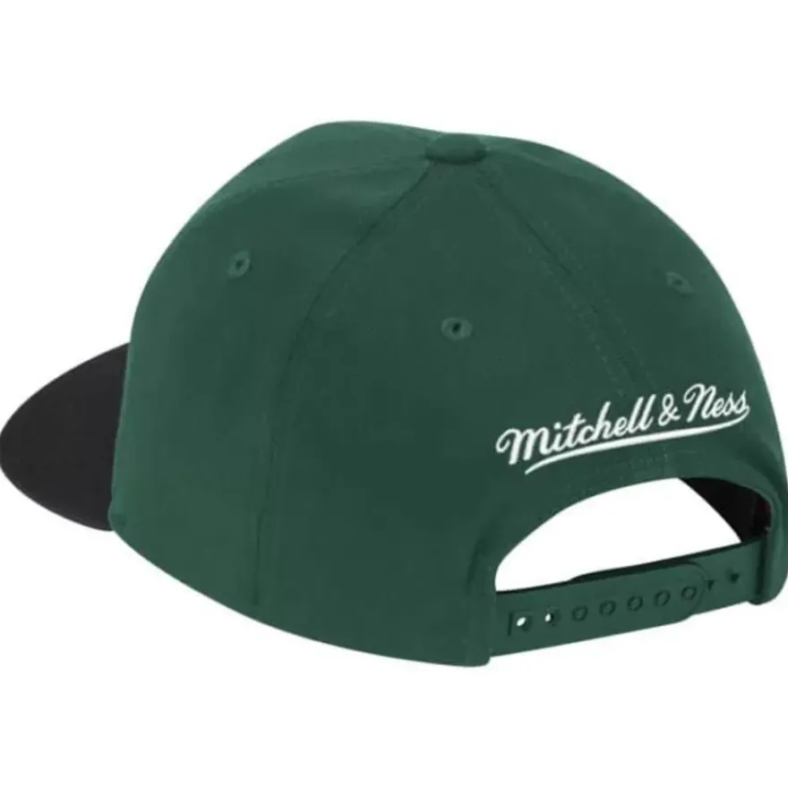 Mitchell & Ness Snapback-Wool 2 Tone Classic Red Snapback Milwaukee Bucks