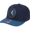 Mitchell & Ness Snapback-Wool 2 Tone Redline Snapback Minnesota Timberwolves