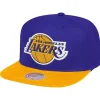 Mitchell & Ness Snapback-Wool 2 Tone Snapback Los Angeles Lakers