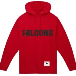 Mitchell & Ness Hoodies & Sweatshirts-Wordmark 1 Hoodie Atlanta Falcons