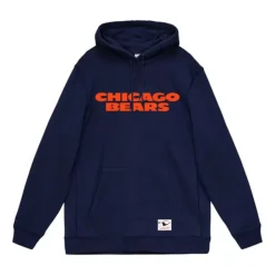 Mitchell & Ness Hoodies & Sweatshirts-Wordmark 1 Hoodie Chicago Bears