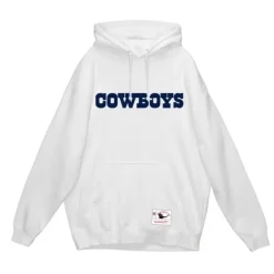 Mitchell & Ness Hoodies & Sweatshirts-Wordmark 1 Hoodie Dallas Cowboys