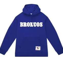 Mitchell & Ness Hoodies & Sweatshirts-Wordmark 1 Hoodie Denver Broncos